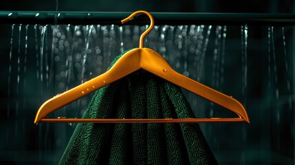 Antique Brass Hanger In A Bathroom In Bangkok, Adding A Vintage Touch