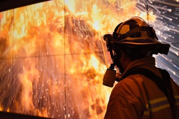 Simulating emergency response in a virtual reality environment