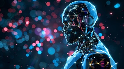 Virtual avatar of the AI assistant ready to answer legal research questions.