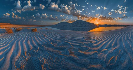 A surreal desert UHD wallpaper