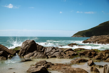 Obraz premium rocks and sea