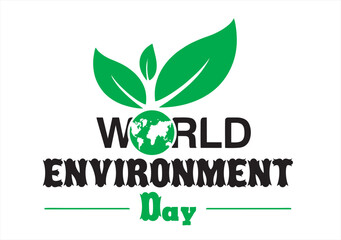 Green world logo or icon design template, Natural and organic Product Vector Icon, World Environment Day. Education and campaigns on the importance of protecting nature.