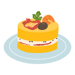Causa Limena, a Typical Dish in Peruvian Cuisine
