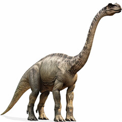 Fototapeta premium Mamenchisaurus in the Open Plains PNG