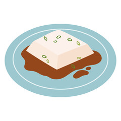 hiyayakko japanese food cold tofu