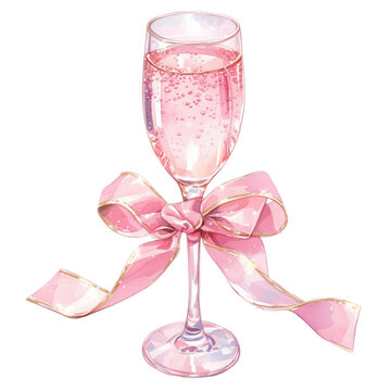 recommend clip art: Coquette champagne glass beverage alcohol liquor.