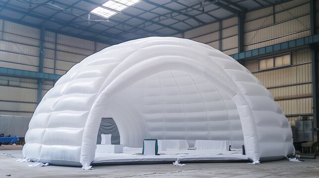 outdoor tent for outdoor sports, inflatable tent with air dome for large event tent