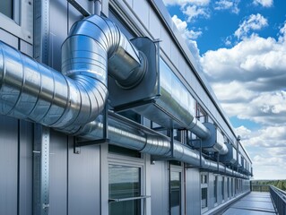 Naklejka premium Explain how to properly vent exhaust fans to the exterior of the home and common mistakes to avoid