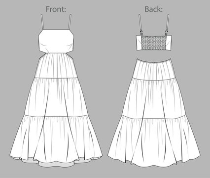 Sketch Dresses Images  Browse 448,013 Stock Photos, Vectors, and Video |  Adobe Stock