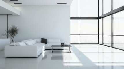 Modern Minimalist Living Room