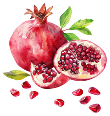 PNG Pomegranate pomegranate produce fruit.