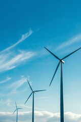 Fototapeta premium Investigate the advancements in renewable energy technology. How are innovations in solar, wind, and other renewable sources shaping the future of energy production and consumption