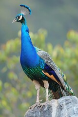 Investigate the courtship and mating behaviors of animals. How do species like peacocks and bowerbirds use elaborate displays and rituals to attract mates