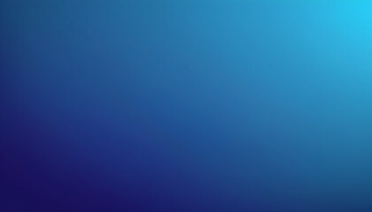 Blue gradient background for elegant design and stylish wallpaper. Soft transition with empty space for text.