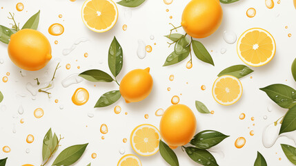 Obraz premium Sliced ​​Orange Slices, Abstract Image, Texture, Background for, Wallpaper, Cover and Screen of Smartphone, Cell Phone, Computer, Laptop, Format 9:16 and 16:9