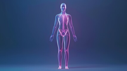 3d rendered illustration of a body