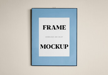 Hanging Frame Mockup