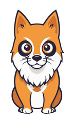 Obraz premium logo of brand, icon of a mascotte of the company brand identity