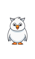 logo of brand, icon of a mascotte of the company brand identity