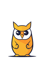 logo of brand, icon of a mascotte of the company brand identity