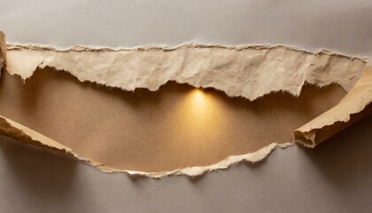 破れた紙のテクスチャ