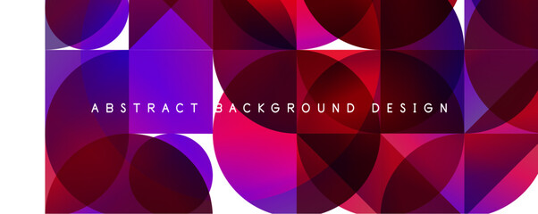 Trendy simple fluid color gradient abstract background with circles and shapes. Vector Illustration For Wallpaper, Banner, Background, Card, Book Illustration, landing page