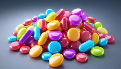colorful candies