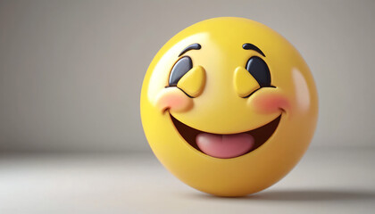 3d smiley face