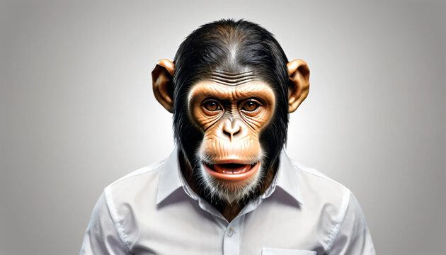 portrait of a monkey