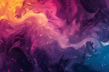 Fototapeta premium Minimalist colorful liquid gradient background