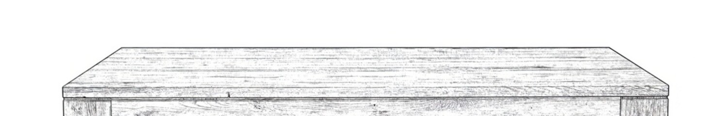 Obraz premium Table top pencil hand drawn illustration