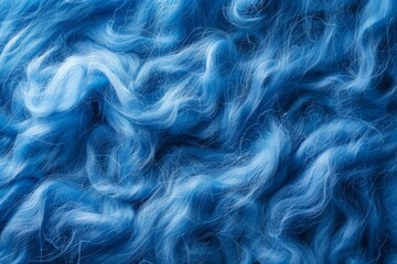 Blue felting wool background
