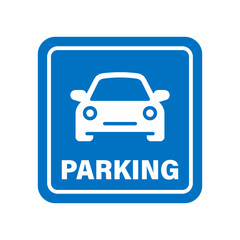 Parking symbol. Parking area vector icon. Parking signs. Parking