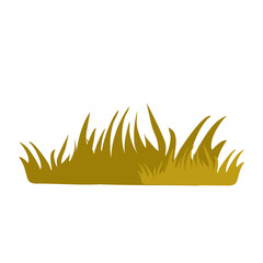 Brown Grass Vector Illustration 