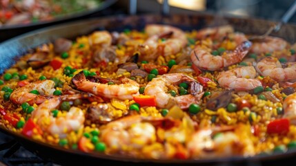 Spanish dish paella