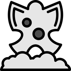 Winter Snow Angel Icon