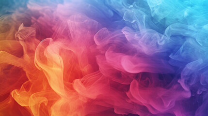 Fototapeta premium rainbow smoke background