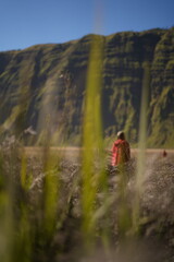 Naklejka premium beautiful view of bromo mountain, indonesia