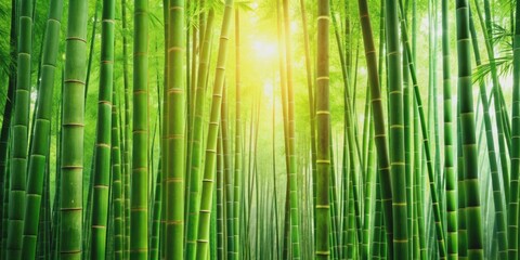 Green bamboo forest wallpaper background, bamboo, green, nature, forest, wallpaper, background, beautiful, outdoor