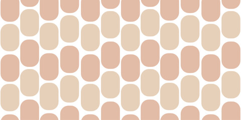 Minimalist trendy nude pattern. Seamless print for the design of children's clothing and accessories for children.