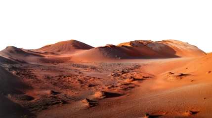 Mars Planet Landscape transparent png, isolated space graphic resource