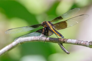 close up of a dragonfly