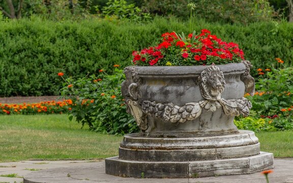 Lush gardens filled with beauty.