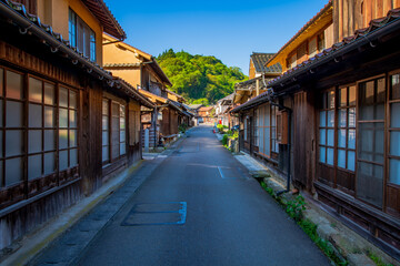 島根県　石見銀山　大森の町並み