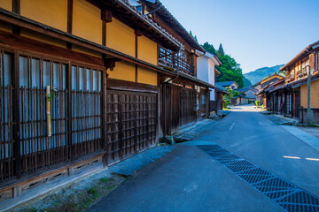 島根県　石見銀山　大森の町並み