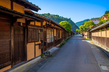 島根県　石見銀山　大森の町並み