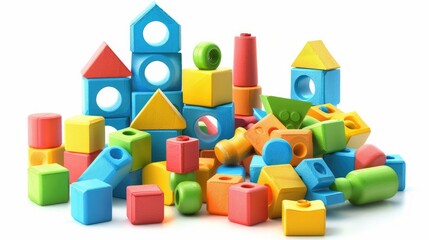 Naklejka premium blocks