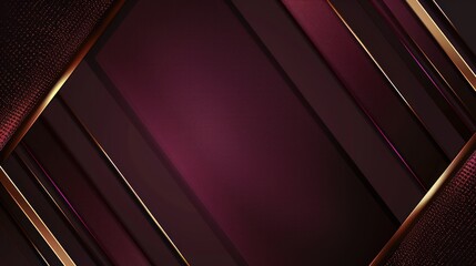 Elegant maroon and gold background with sleek lines