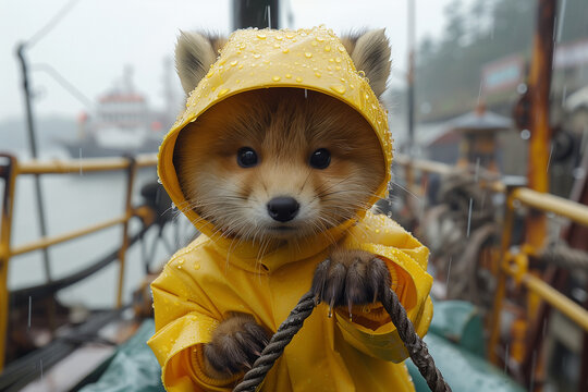 panda roux, animal, rigolo, fun, color&eacute;, avec des v&ecirc;tements, accessoires, humour, mignon