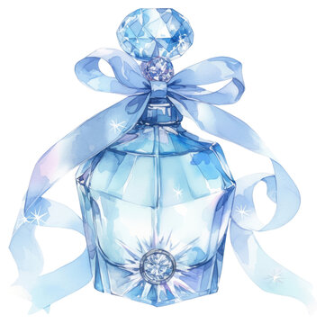 PNG Coquette fragant bottle chandelier cosmetics perfume.